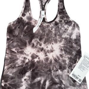 lululemon athletica Women's Tie-Dye Racerback Tank — Black & White